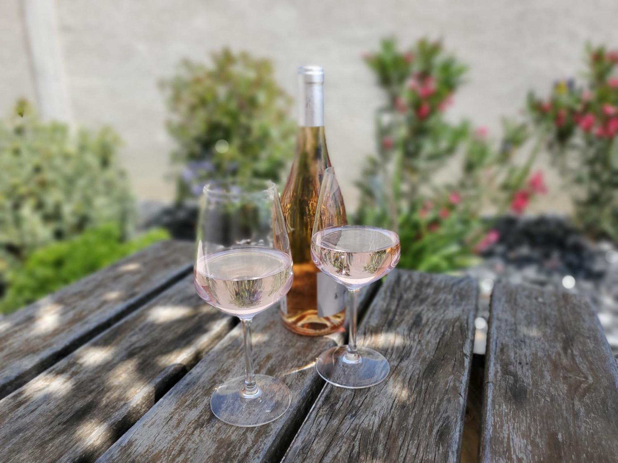 'Au Coeur Des Vignes' - Private Apartment & Garden Magalas Eksteriør bilde